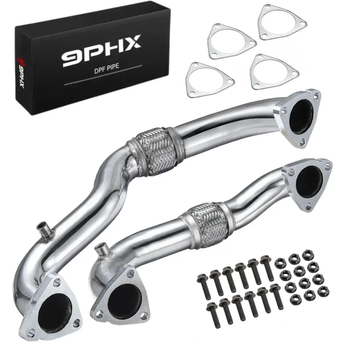2008-2010 Powerstroke 6.4L Diesel Heavy Duty Exhaust Up-Pipe For Ford 1