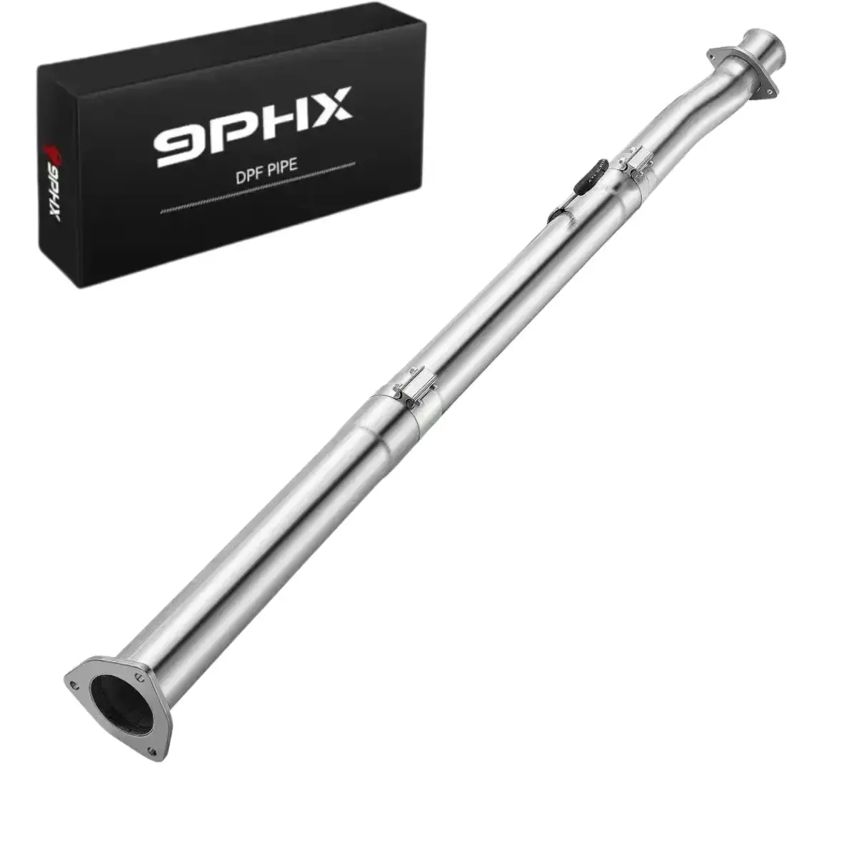 2011-2023 Powerstroke 6.7 Ford 4" Cat & Dpf Delete Race Pipe For F250,F350,F450 1