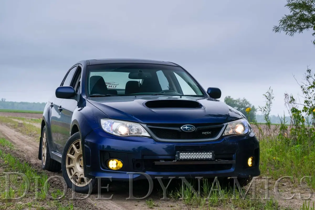 Ss3 Led Fog Light Kit For 2011-2014 Subaru Wrx/Sti (W/ Amber Backlights) 2