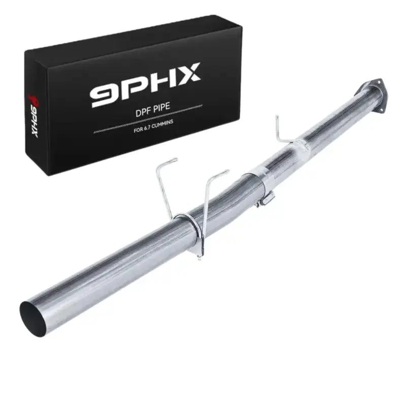 2013-2018 4" Cummins 6.7L Dpf Exhaust Tube Pipe Delete Kit For Dodge Ram 1