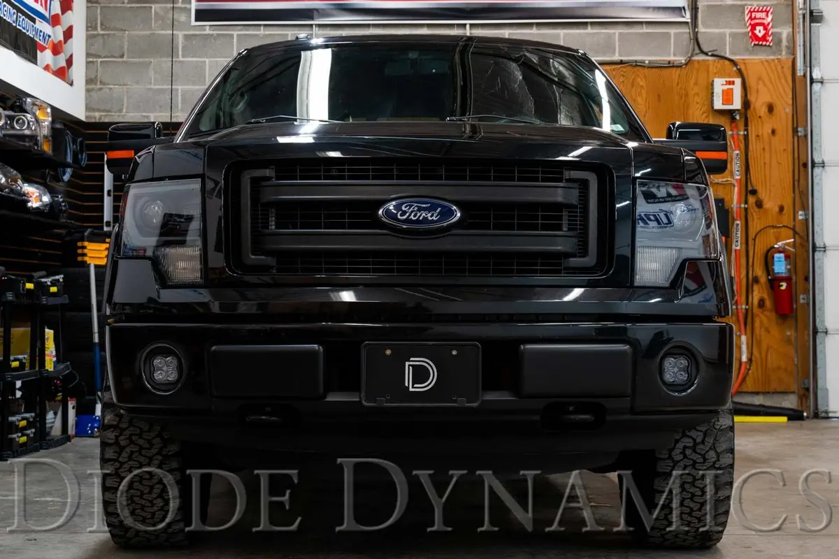 Diode Dynamics Ss3 Led Fog Light Kit For 2011-2014 Ford F-150 (W/ Amber Backlights) 4
