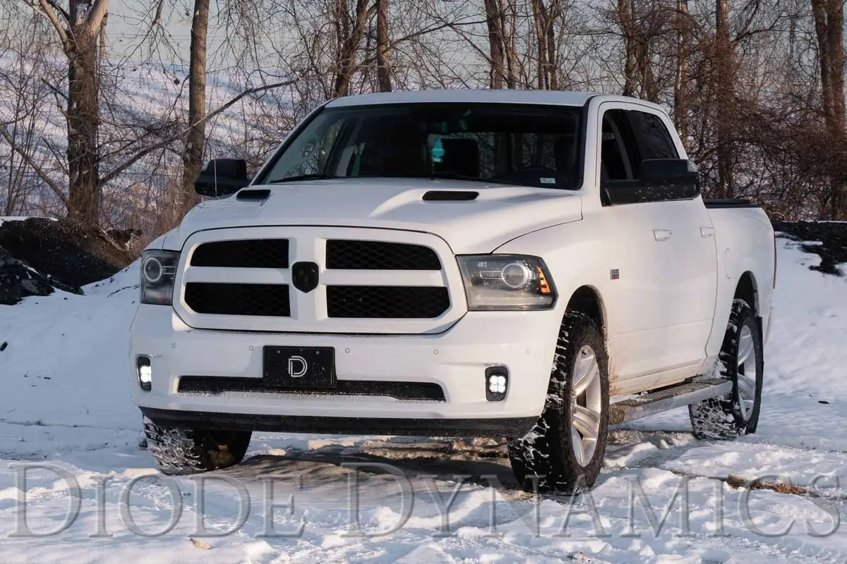Ss3 Led Fog Light Kit For 2013-2018 Ram 1500 (W/ Amber Backlights) 5