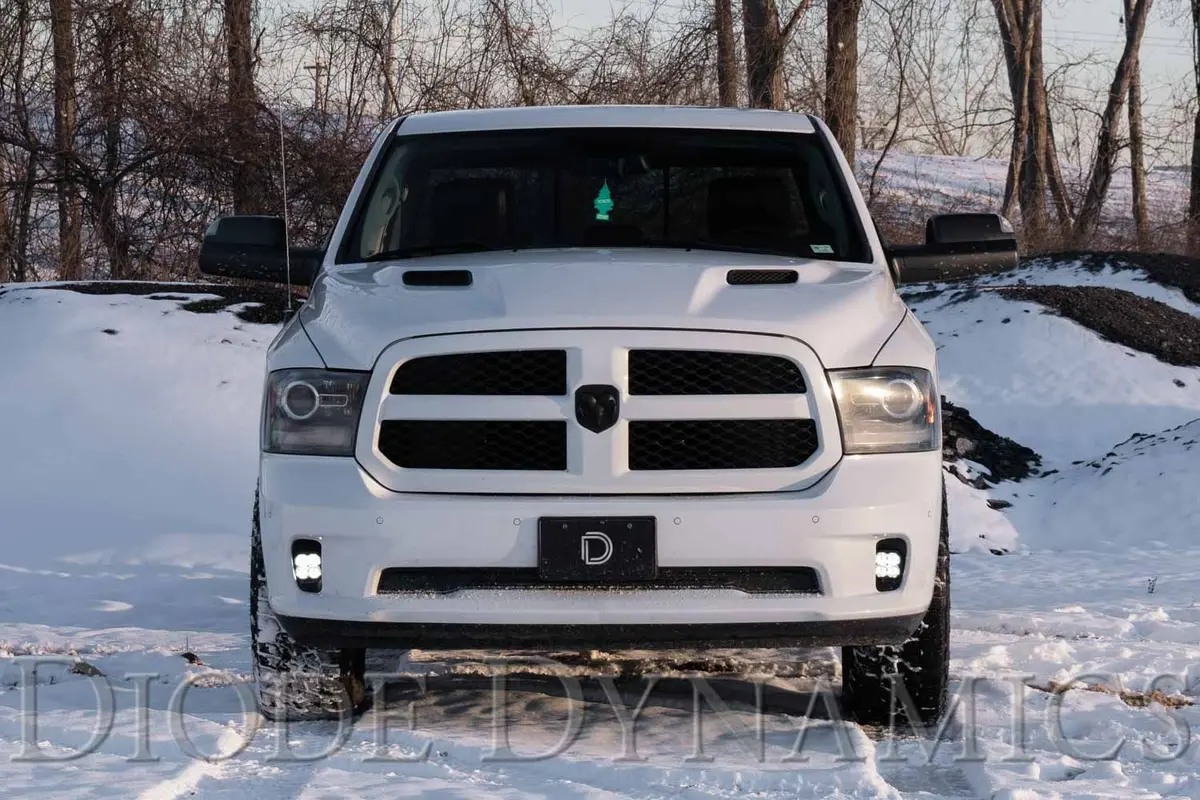 Ss3 Led Fog Light Kit For 2013-2018 Ram 1500 (W/ Amber Backlights) 6