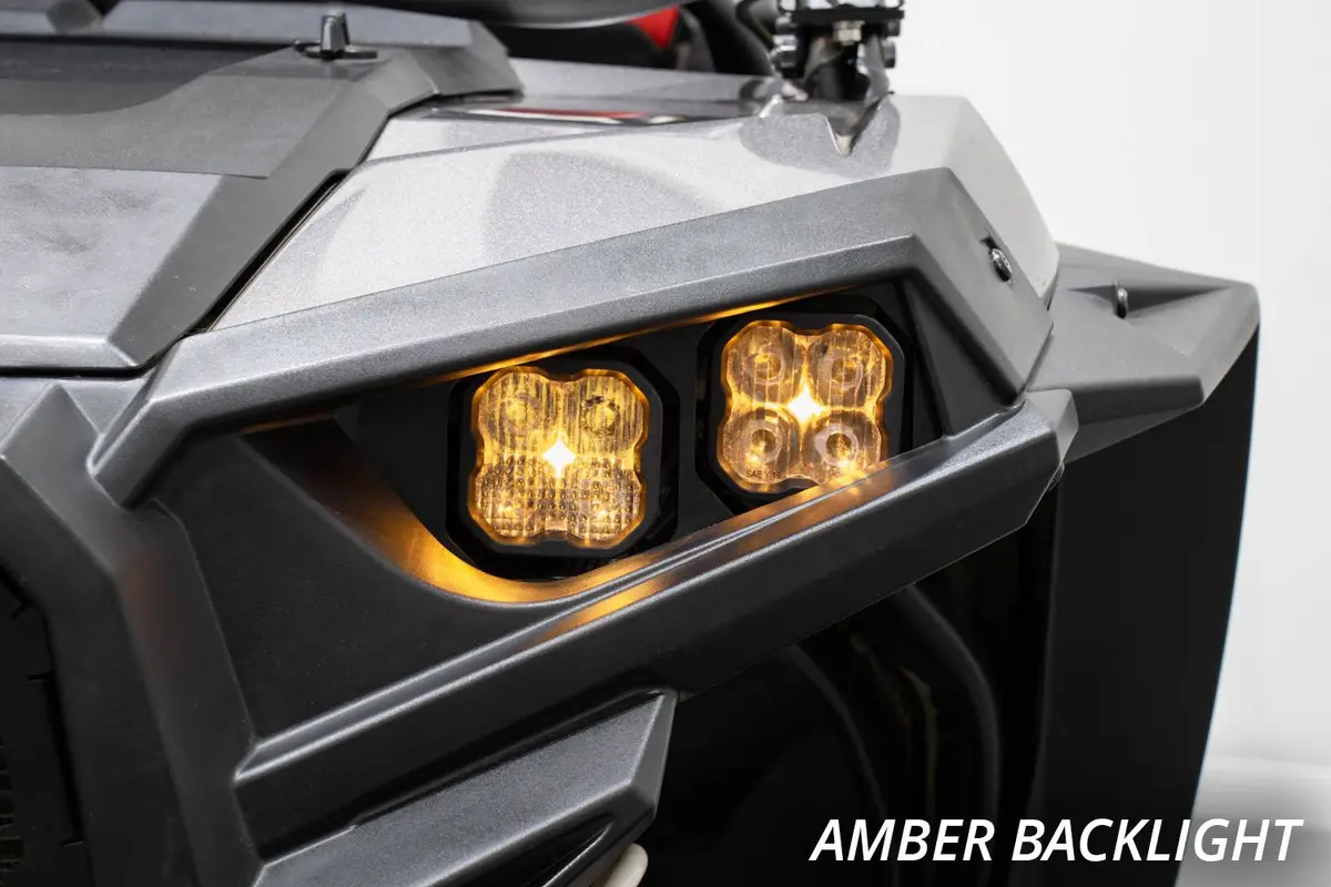 Ss3 Led Headlight Kit For 2014-2023 Polaris Rzr Xp 3
