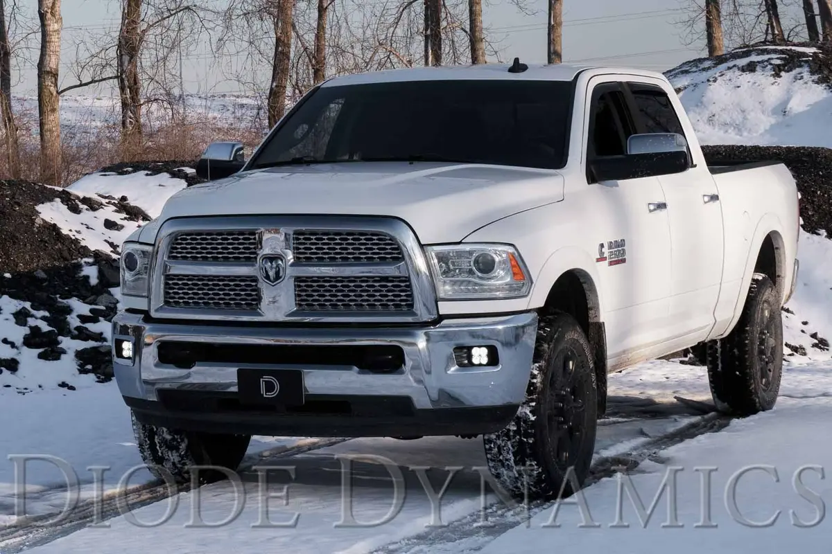 Ss3 Led Fog Light Kit For 2010-2018 Ram 2500/3500 (W/ Amber Backlights) 4