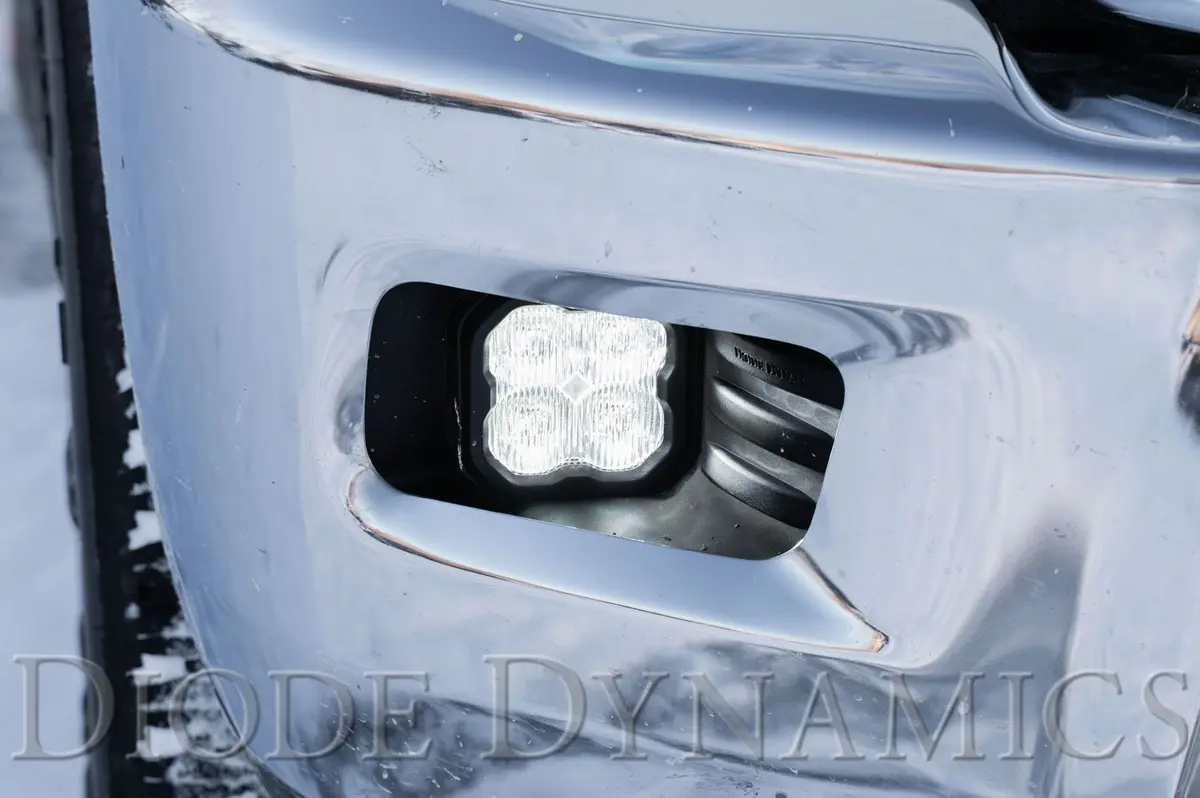 Ss3 Led Fog Light Kit For 2010-2018 Ram 2500/3500 (W/ Amber Backlights) 2