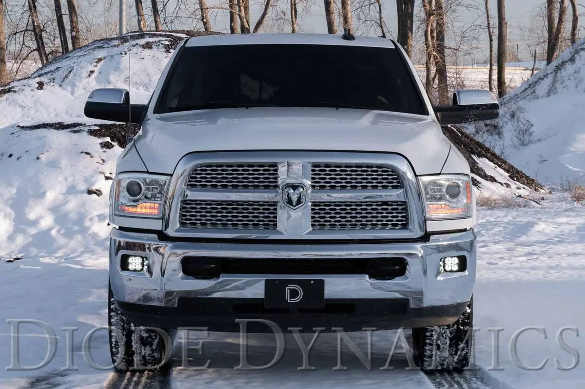 Ss3 Led Fog Light Kit For 2010-2018 Ram 2500/3500 (W/ Amber Backlights) 5