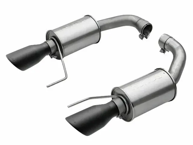 2015-2017 Roush Mustang Gt Black-Tip Axle-Back Exhaust 1