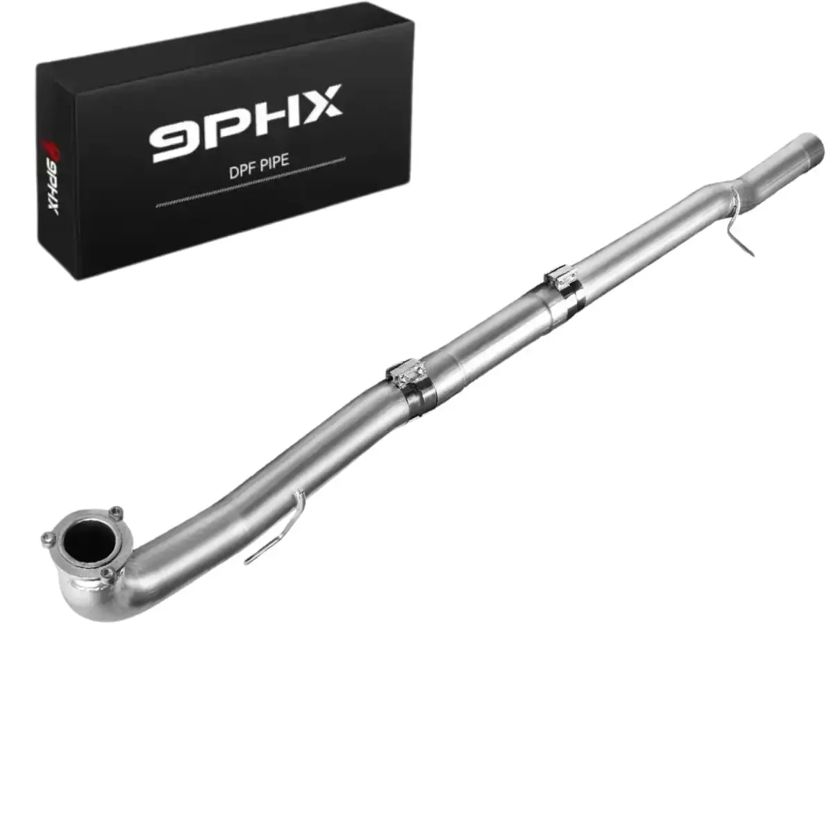 2015.5-2016 Lml Duramax 6.6L Dpf & Cat Delete Race Pipe Exhaust 4" For Chevy Gmc 1