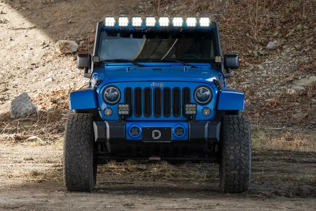 Ss5 Windshield Crosslink Lightbar Kit For 2007-2018 Jeep Jk Wrangler 4