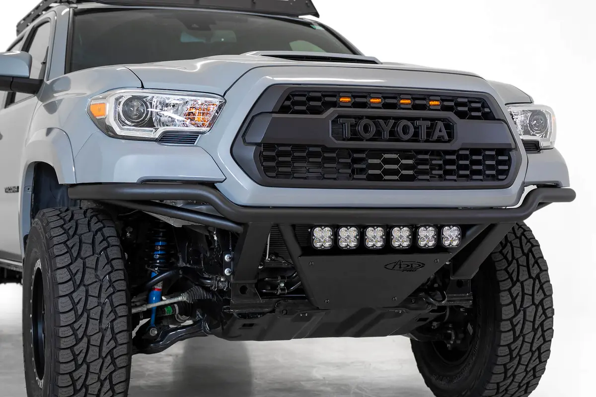 Addictive Desert Designs 2016 - 2023 Toyota Tacoma Add Pro Bolt-On Front Bumper - F688102100103 1