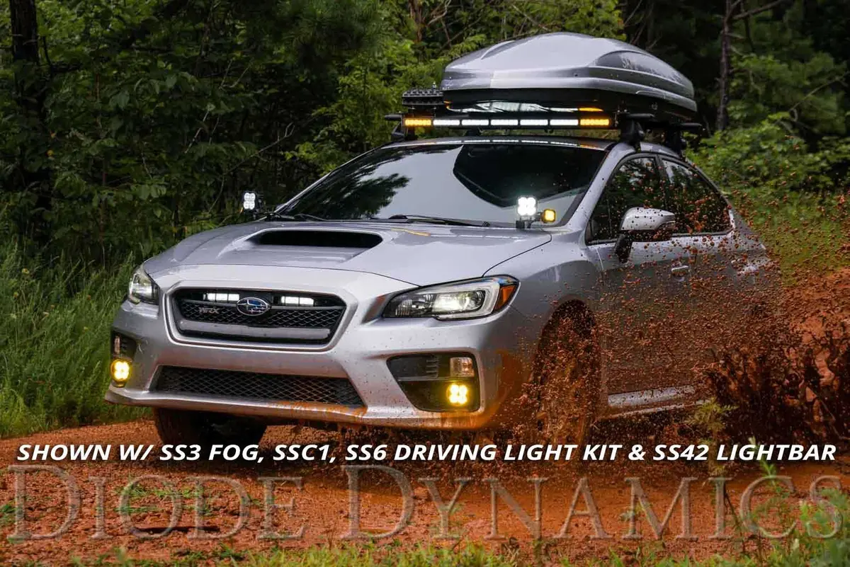 Stage Series Backlit Ditch Light Kit For 2015-2021 Subaru Wrx/Sti 4