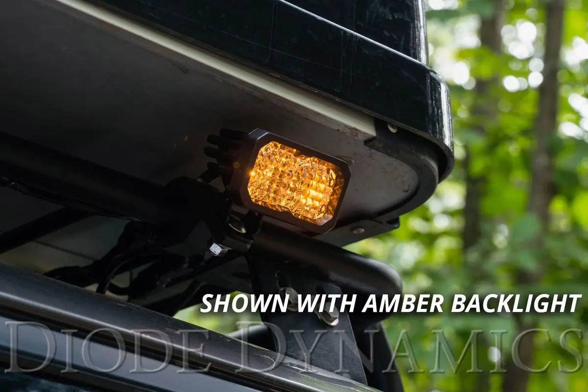 Diode Dynamics Ssc2 Stage Series 2" Pro White Standard Led Pod (Pair) (Backlit) (Ver 1.0) 3