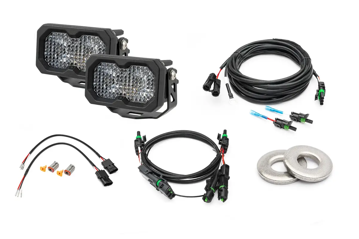 Spv Parts 2017-2020 Ford Raptor Rear Diode Dynamics Ss2 Series Reverse Light Kit (No Drill) Red Backlight Rear Led 1