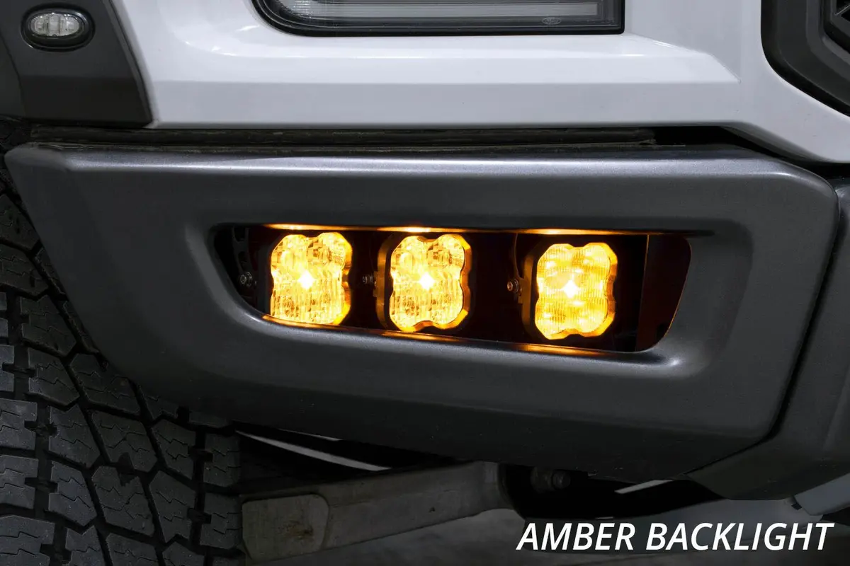 Ss3 Led Fog Light Kit For 2017-2020 Ford Raptor 2