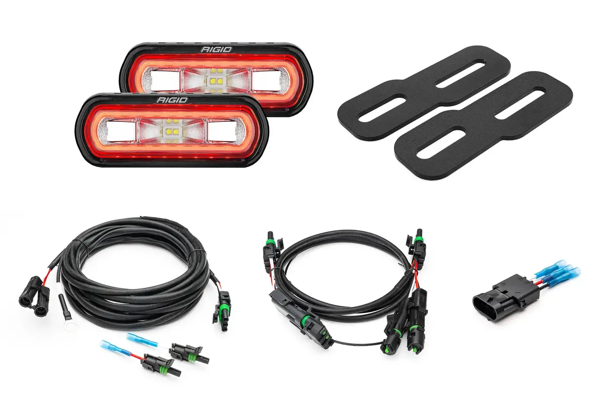 Spv Parts 2018+ Jeep Wrangler Rear Sr-L Series Reverse Light Kit (No Drill) Srl Rear Light Kit 1