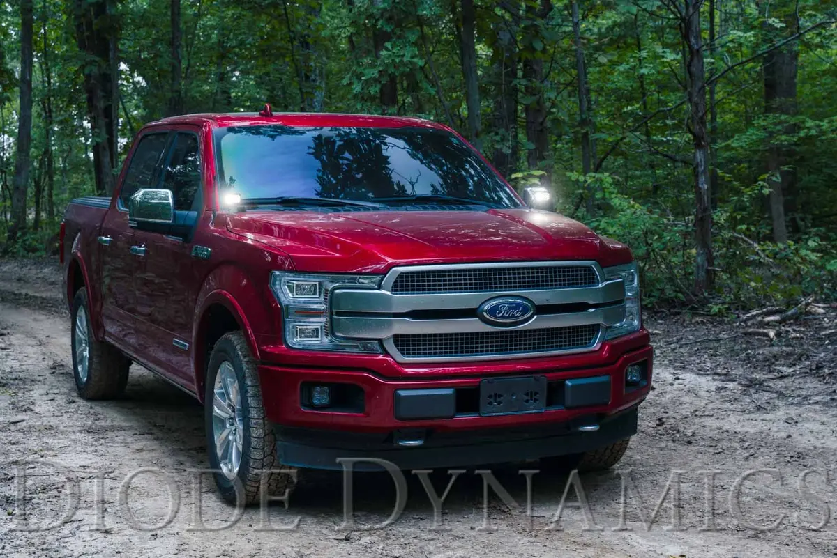 Diode Dynamics Stage Series Led Ditch (A-Pillar) Light Brackets Or Kit For 2015-2020 Ford F-150 & Raptor 1