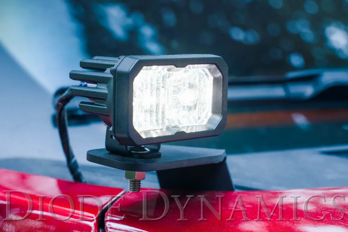Diode Dynamics Stage Series Led Ditch (A-Pillar) Light Brackets Or Kit For 2015-2020 Ford F-150 & Raptor 2