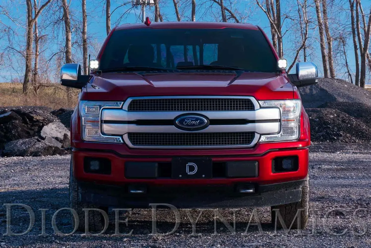 Diode Dynamics Stage Series Led Ditch (A-Pillar) Light Brackets Or Kit For 2015-2020 Ford F-150 & Raptor 4