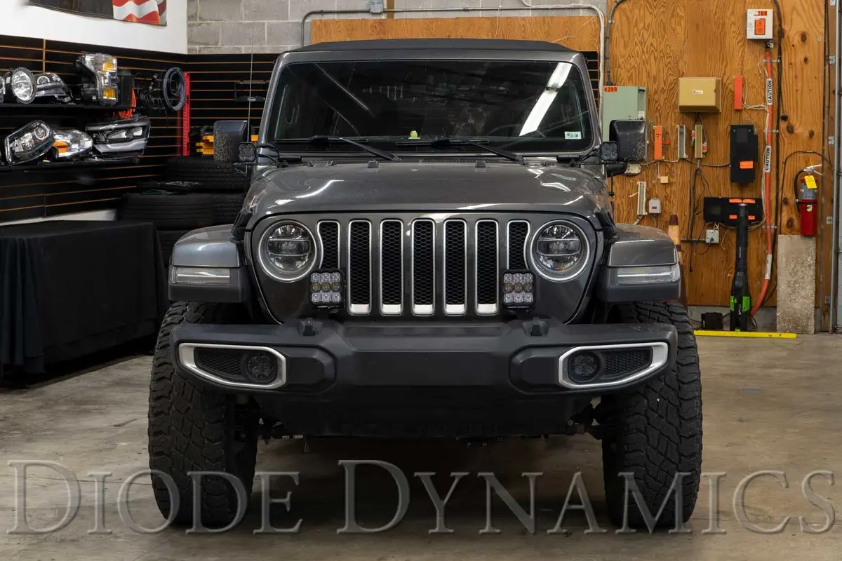 Ss5 Bumper Led Pod Light Kit For 2020-2023 Jeep Gladiator 4