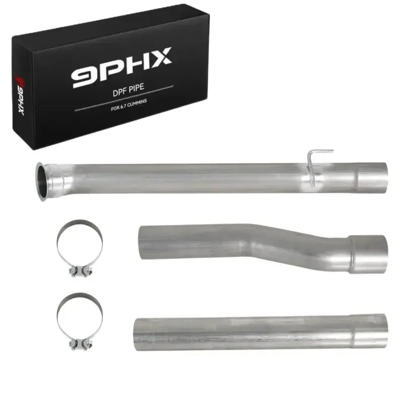 2019-2022 Cummins 6.7L Dpf & Cat Delete Pipe 4/5 Inch For Dodge Ram 2500 3500 1