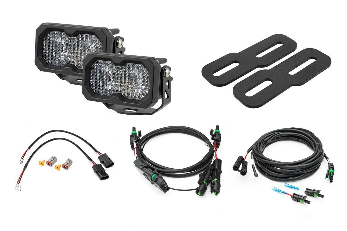 2019-2025 Gmc Sierra 1500 (& 20-24 2500/3500) With Led Tails Rear Diode Dynamics Ss2 Series Reverse Light Kit (No Drill) Red Backlight Rear Led 1