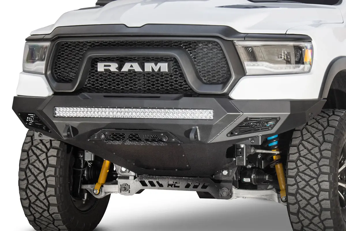 Addictive Desert Designs 2019-2023 Ram Rebel Stealth Fighter Front Bumper - F611402770103 1