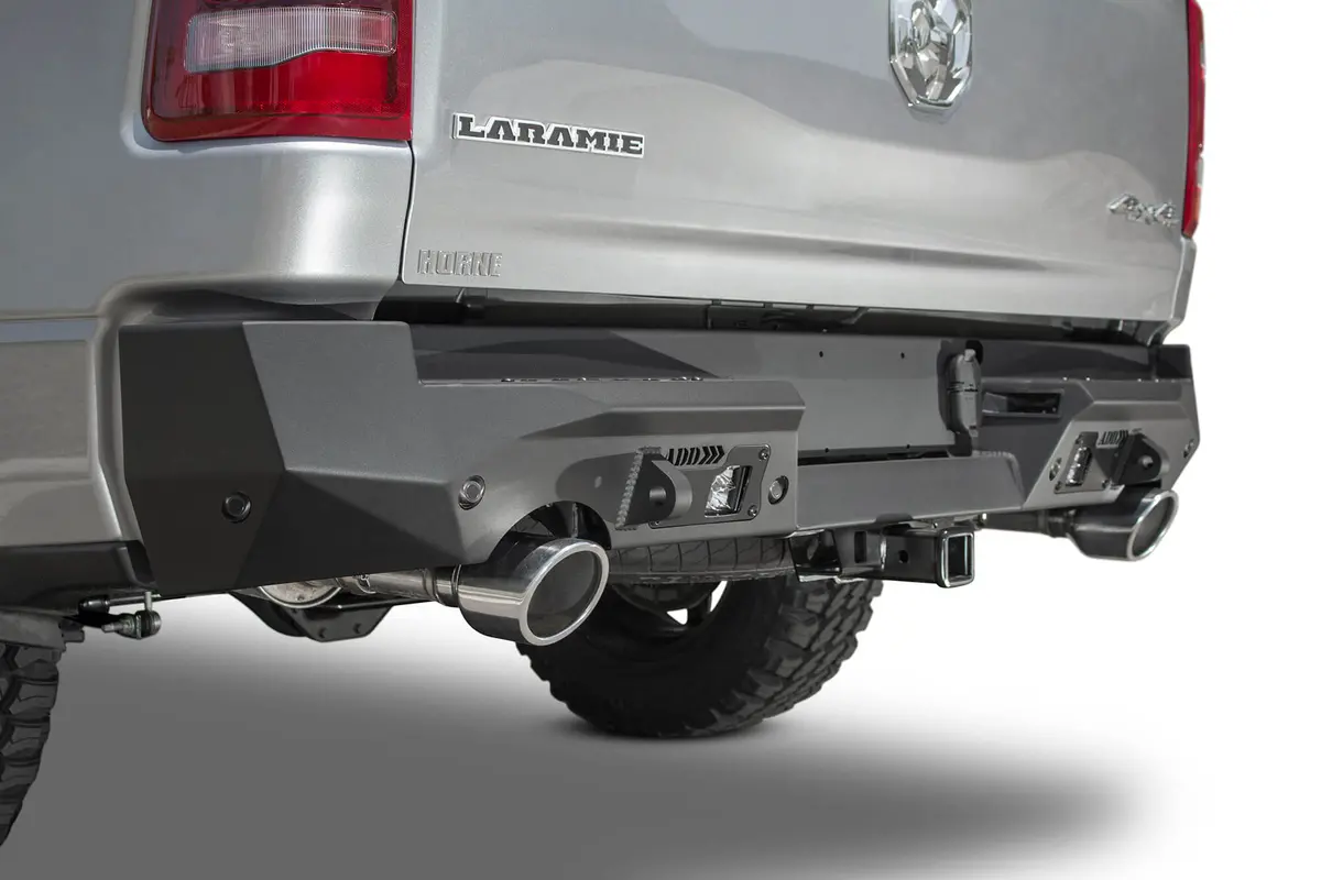 Addictive Desert Designs 2019 - 2023 Ram 1500 Stealth Fighter Rear Bumper With 6 Backup Sensors - R551281280103 1