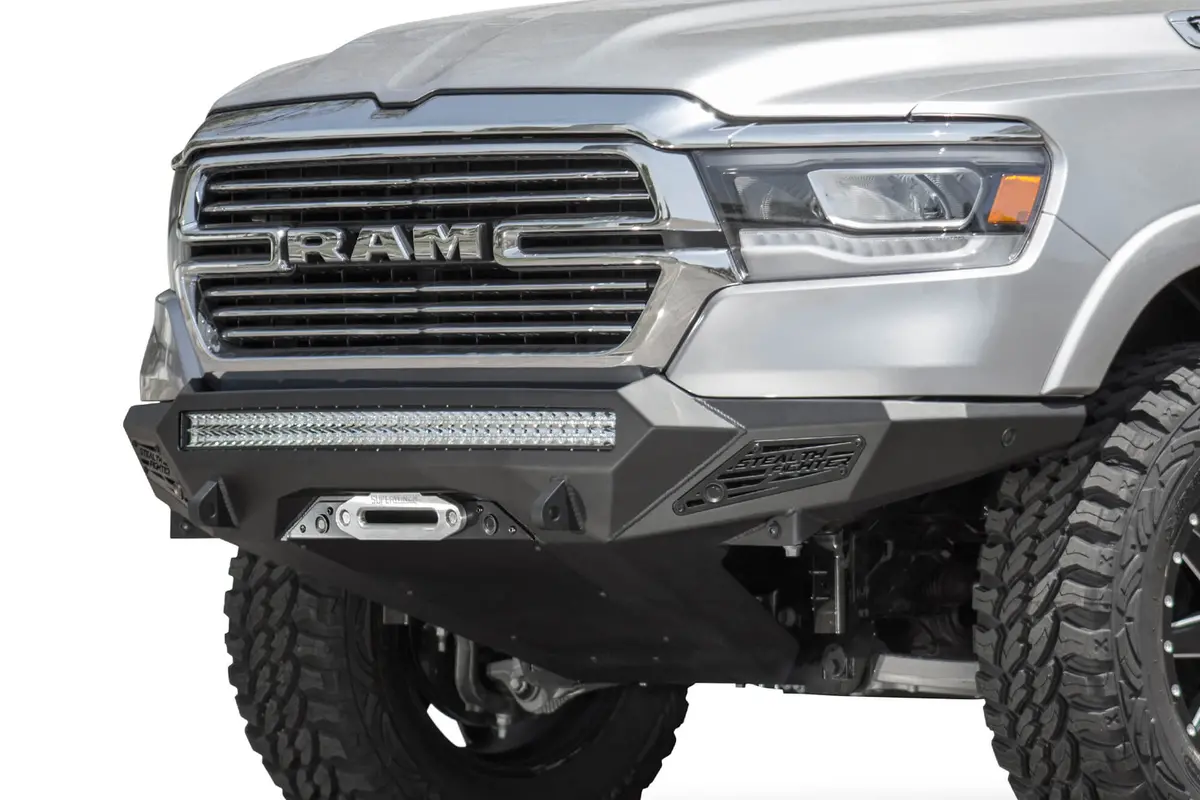 Addictive Desert Designs 2019 - 2023 Ram 1500 Stealth Fighter Winch Front Bumper 1
