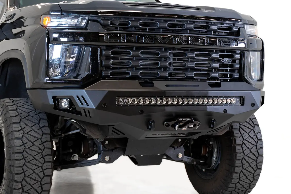 Addictive Desert Designs 2020 - 2023 Chevy 2500/3500 Stealth Fighter Front Bumper - F271202890103 1
