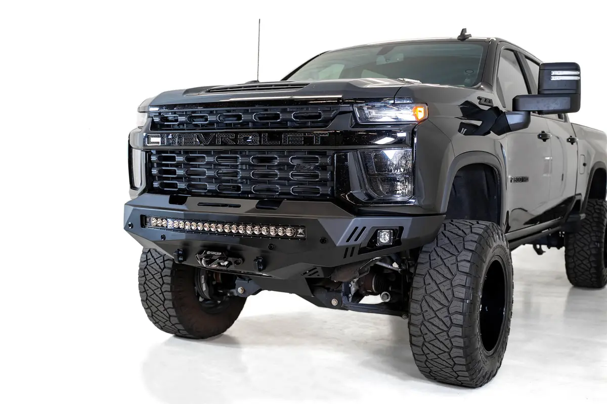 Addictive Desert Designs 2020 - 2023 Chevy 2500/3500 Stealth Fighter Front Bumper - F271202890103 2