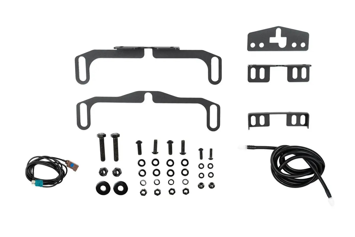 Dv8 2021-2023 Ford Bronco | Front Camera Relocation Bracket - Abbr-03 1