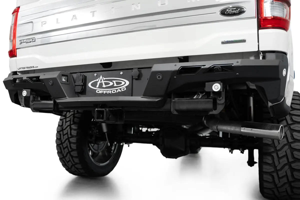 Addictive Desert Designs Ford F-150 Black Label Rear Bumper 1
