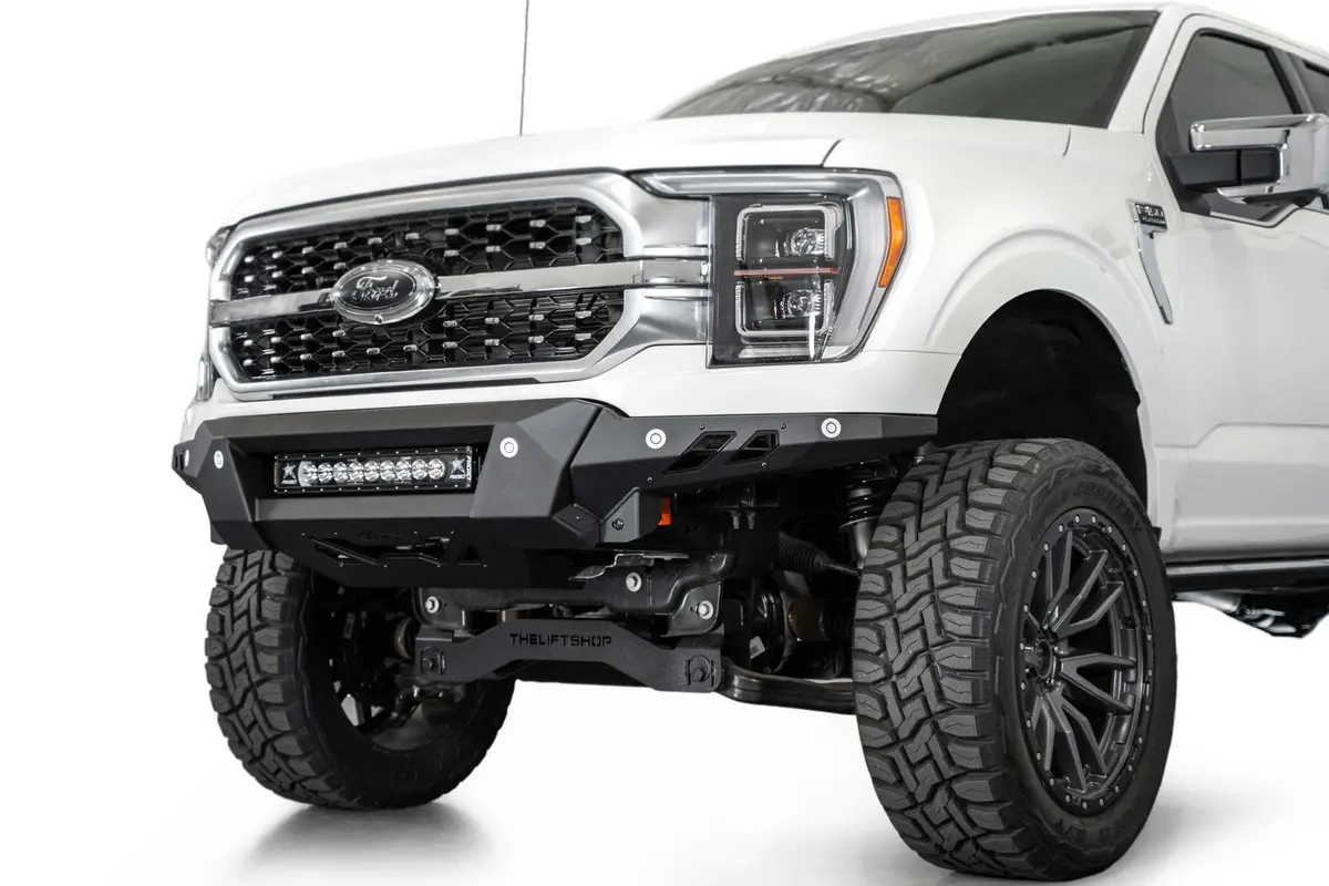 Addictive Desert Designs Ford F-150 Black Label Front Bumper 1