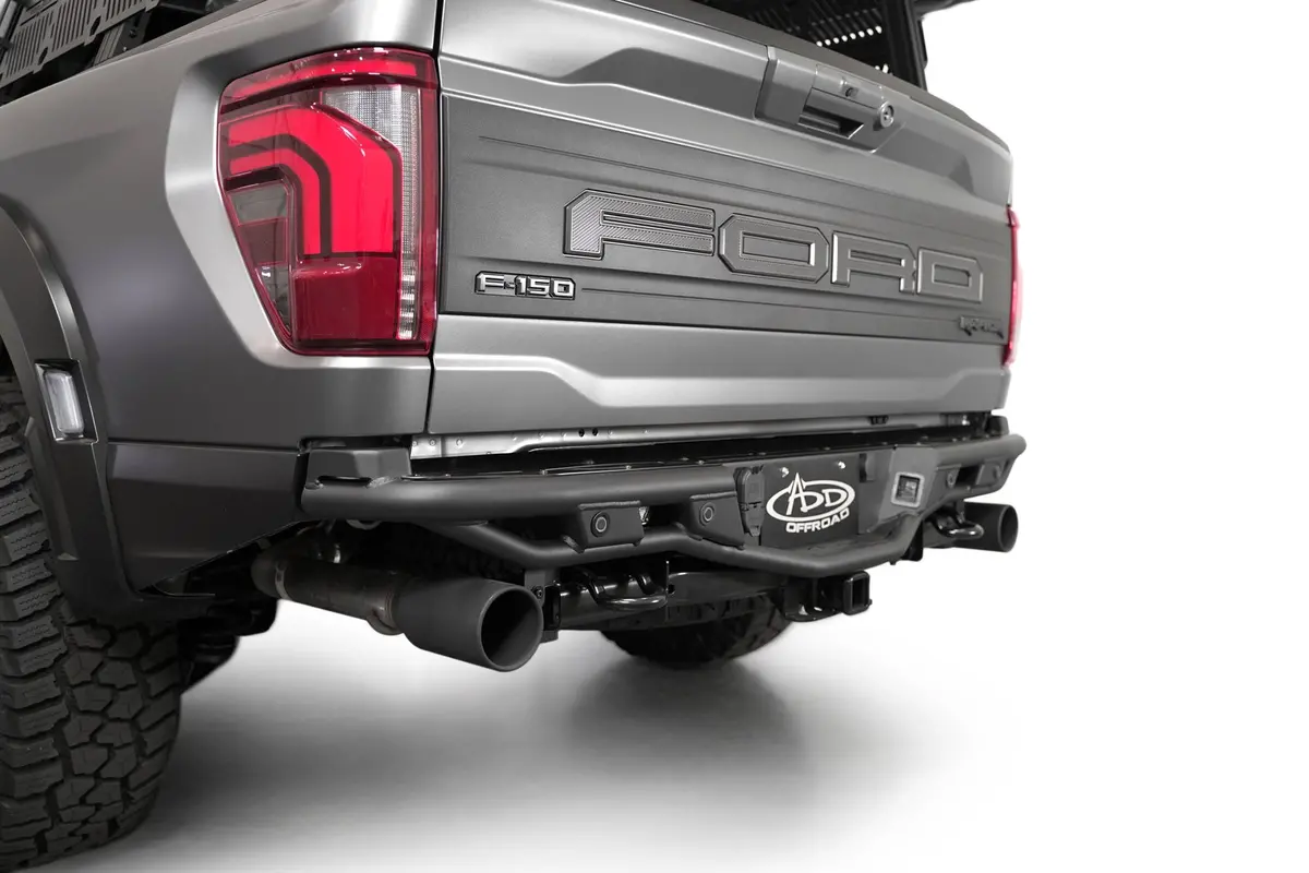 Addictive Desert Designs 2021-2025 Ford F-150 Raptor Race Series Dovetail Rear Bumper 1