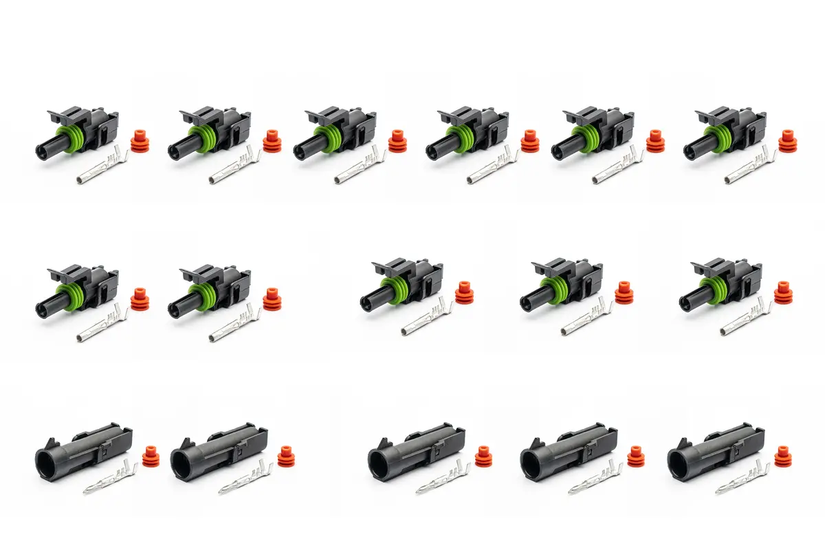 Spv Parts Ford Bronco, F-150 Raptor, Tremor, Ranger Aux Wire Connector Prep Kit (Includes 16 Connector Kits)) 1
