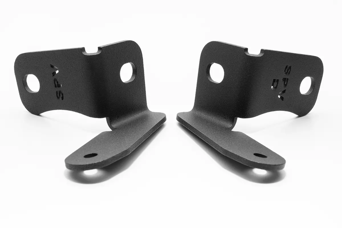 Spv Parts 2021+ Ford Bronco Modular Bumper Light / Light Bar Mounts For 30" Light Bars (Works With Ford Brush Bar) 1