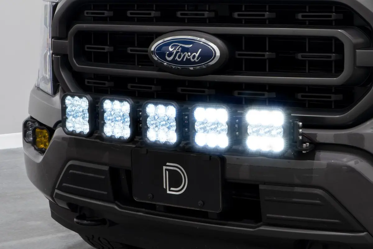 Ss5 Grille Crosslink Lightbar Kit For 2021-2023 Ford F-150 3