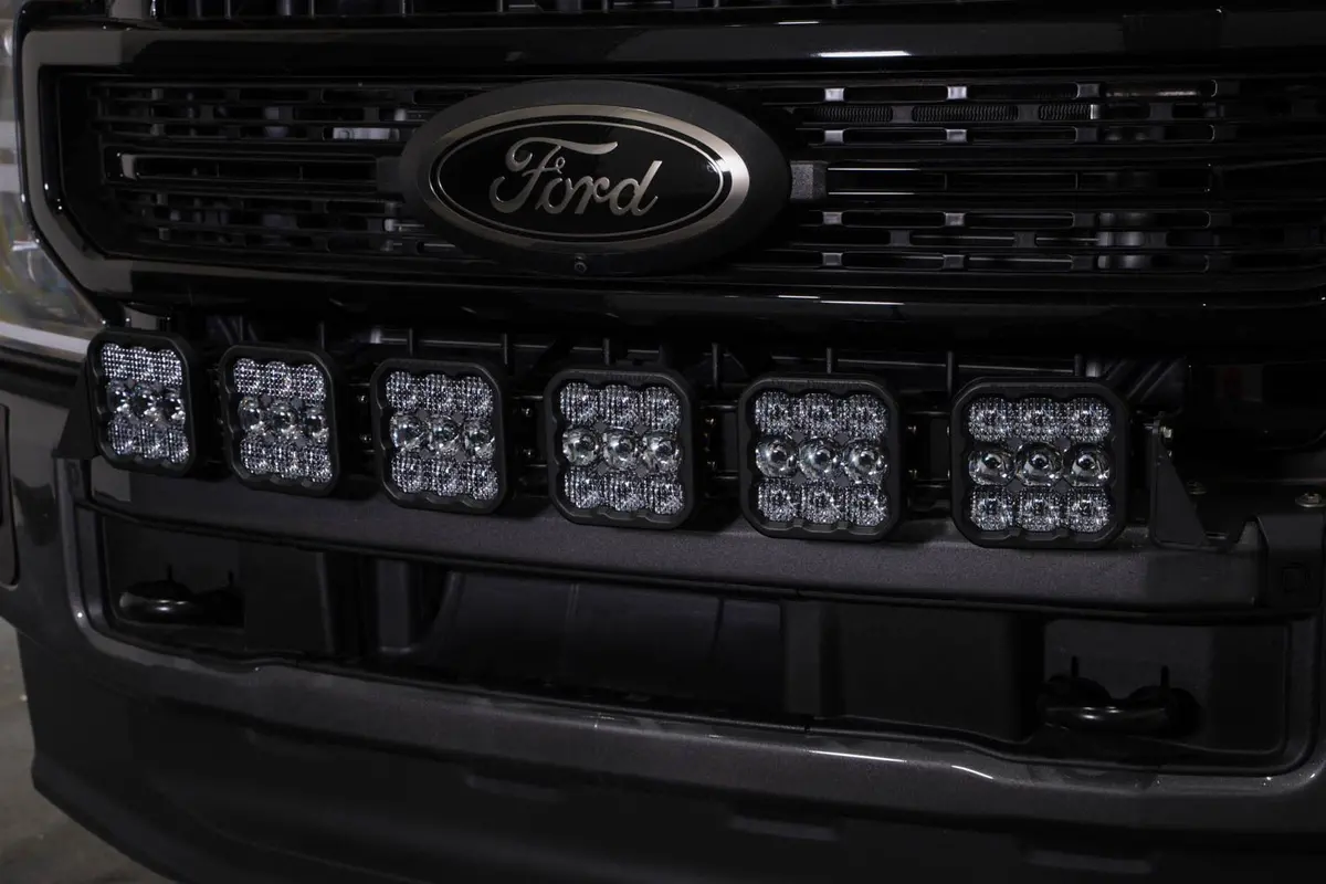 Ss5 Grille Crosslink Lightbar Kit For 2020-2022 Ford Super Duty 3