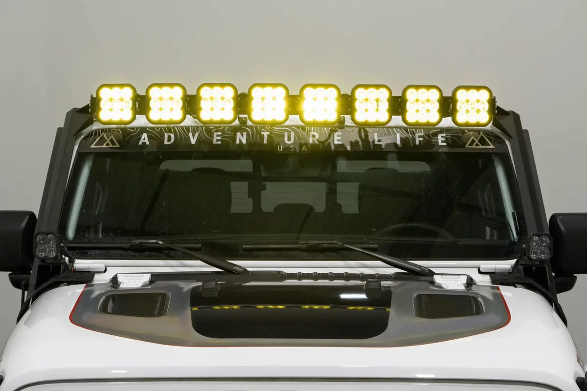 Ss5 Windshield Crosslink Lightbar Kit For 2020-2023 Jeep Gladiator 3