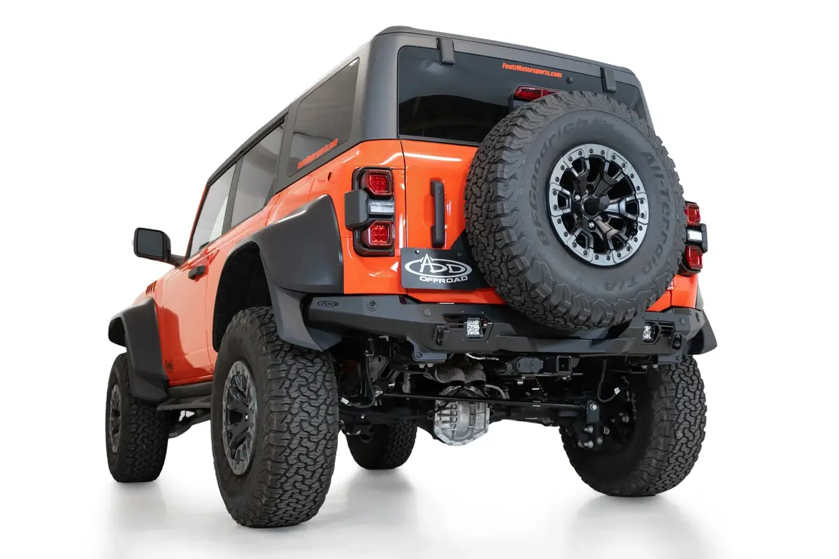 Addictive Desert Designs (Add) - 2022 - 2023 Ford Bronco Raptor Bomber Rear Bumper - R260141090103 1