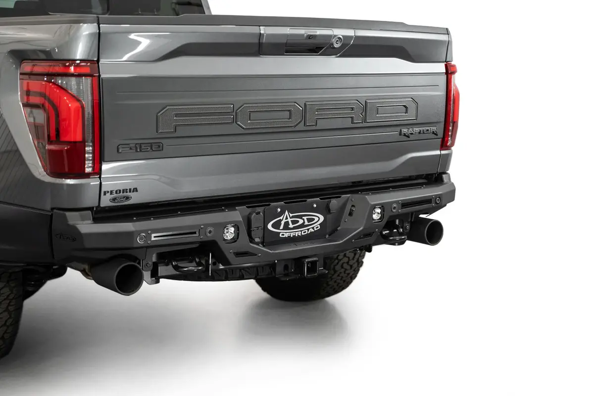 Addictive Desert Designs 2021+ Ford F-150 Raptor Rock Fighter Rear Bumper 1
