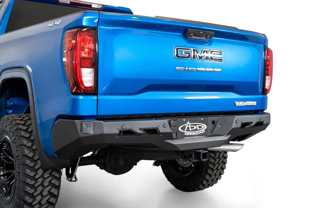 Addictive Desert Designs Chevy/Gmc 1500 Black Label Rear Bumper 1