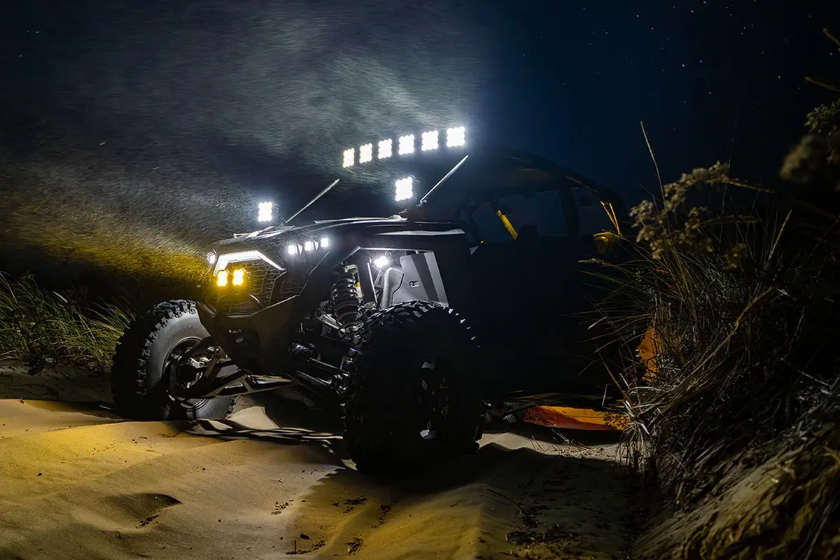 Ss3 Bumper Led Pod Light Kit For 2020-2023 Polaris Rzr Pro 6