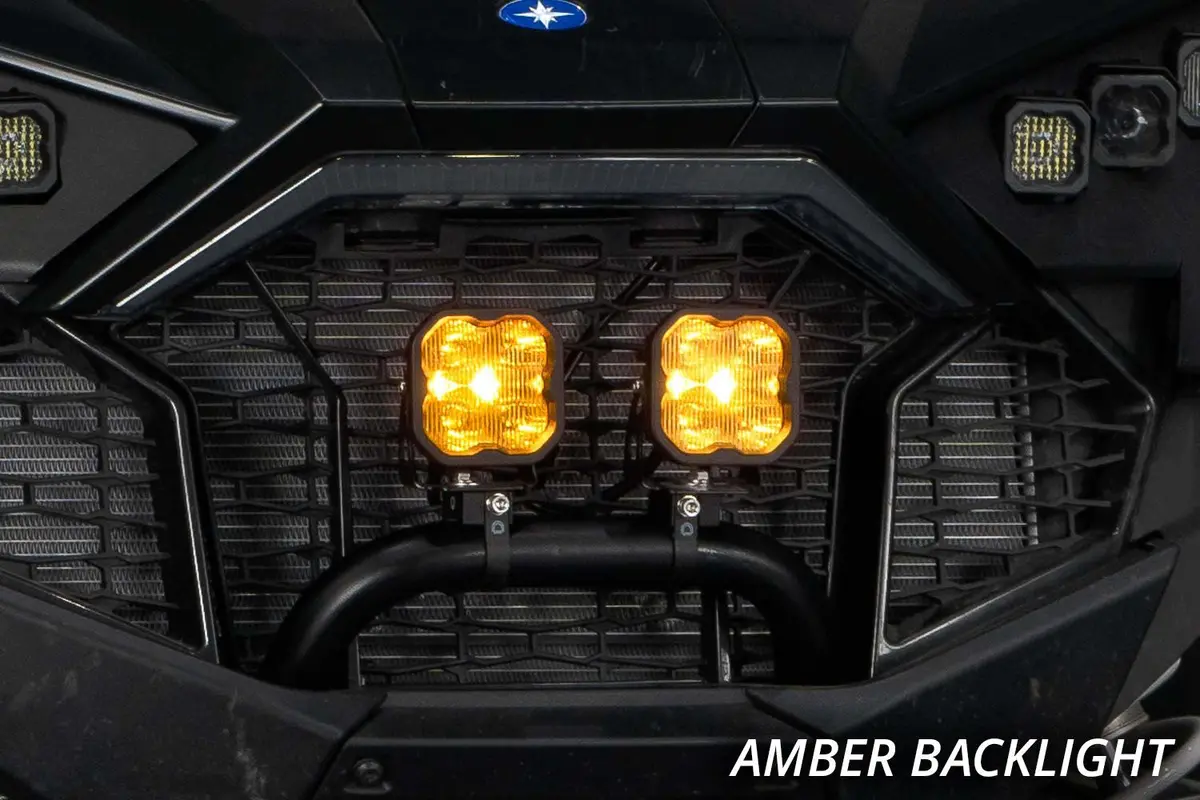 Ss3 Bumper Led Pod Light Kit For 2020-2023 Polaris Rzr Pro 3