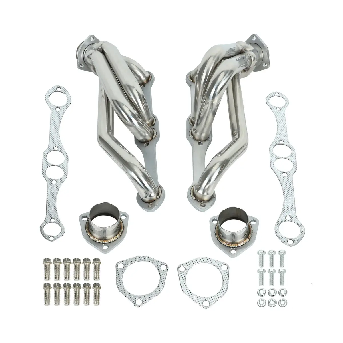 Exhaust Manifold Header For Chevy Small Block Blazer S10 S15 2Wd 283, 302, 305, 307, 327, 350, 400 1