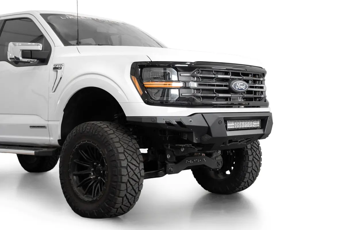 Addictive Desert Designs 2024 Ford F-150 Black Label Front Bumper 1