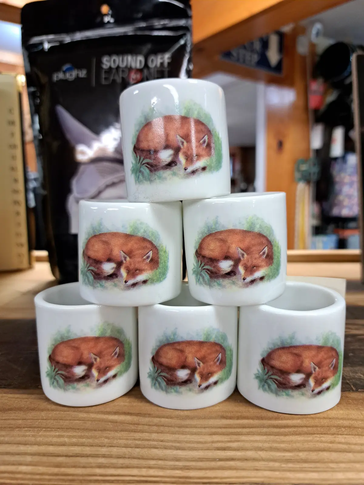 The Huntsman Fox Napkin Rings Set Of 6 1
