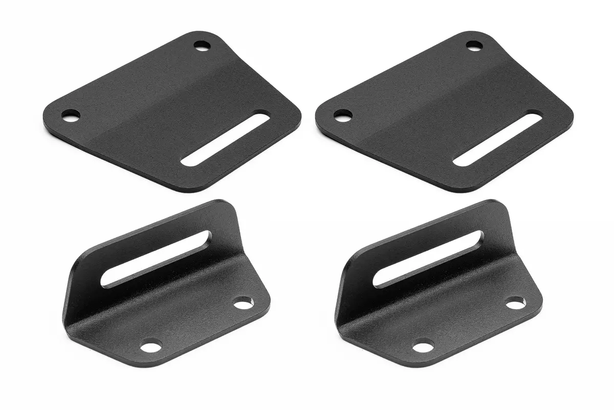 2024+ Gen 3 Ford Raptor Modular Bumper Post Mount Bracket Kit For One Or Three Lights By Spv Parts 1