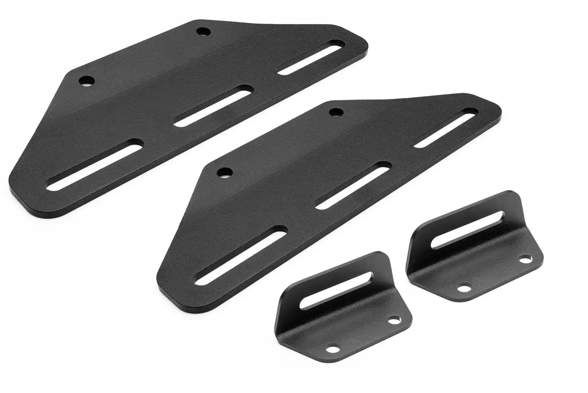 Spv Parts 2024+ Raptor Modular Bumper - Rigid D-Series Pro Triple Post Light Kit - Including Brackets/Harness 3